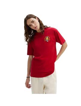 Camiseta Hombre Vans Coldest In Town Roja