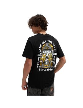 Camiseta Hombre Vans Brew Bros Tunes Negra