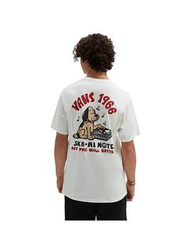 Camiseta Hombre Vans Rhythm Pup Crudo