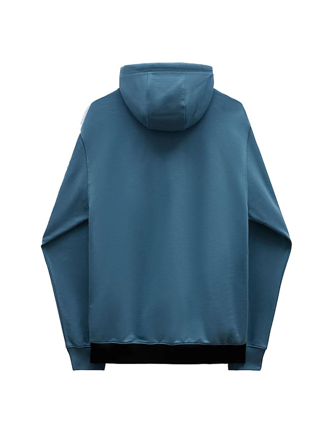 Sudadera Hombre Vans Sidestripe Block PO Azul Negr