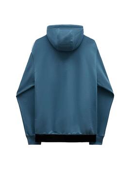 Sudadera Hombre Vans Sidestripe Block PO Azul Negr