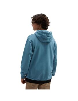 Sudadera Hombre Vans Sidestripe Block PO Azul Negr