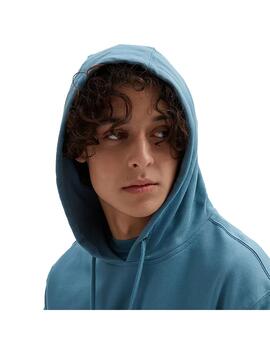 Sudadera Hombre Vans Sidestripe Block PO Azul Negr