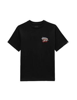 Camiseta Niño Vans Hole Shot Negro