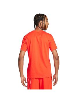 Camiseta Hombre Nike Df Tee Naranja