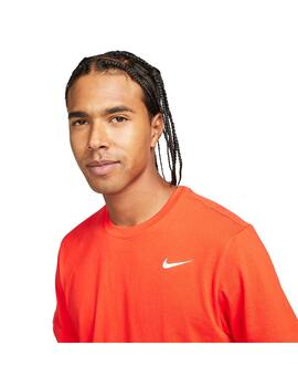 Camiseta Hombre Nike Df Tee Naranja