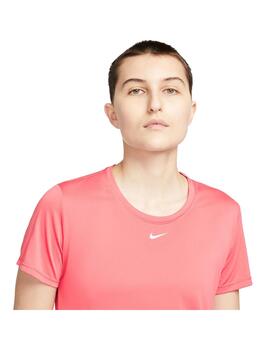 Camiseta Mujer Nike One Dri-FIT Coral