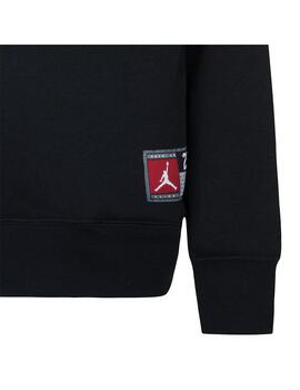 Sudadera Niño Jordan Pull Over Negra