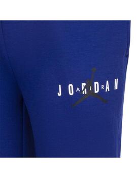 Pantalon Niño Jordan Fleece Royal