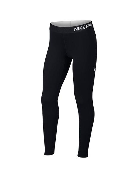 Malla Nike Pro Warm Negra Niña