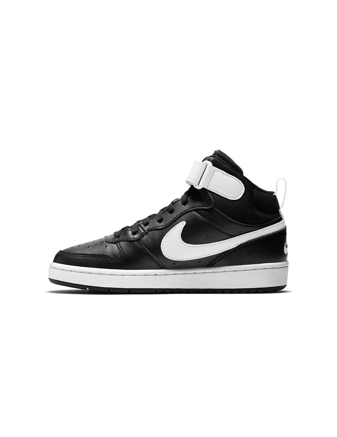 Zapatilla Niñ@ Nike Court Borough Mid 2 Negra