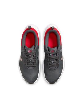 Zapatilla Niñ@ Nike Downshifter Negra Roja