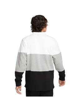 Sudadera Hombre Nike Club Blanco/Gris