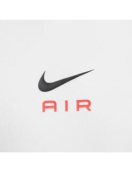 Sudadera Hombre Nike NSW Air Blanco/Rojo