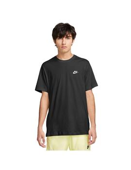 Camiseta Hombre Nike SportSwear Club Negra