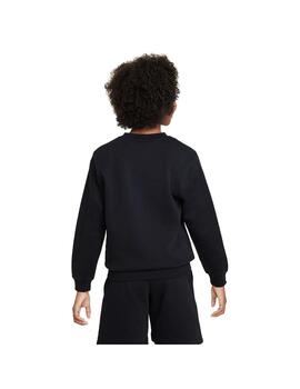 Sudadera Niño Nike NSW Club+  Negra