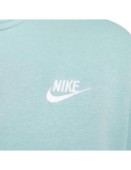 Sudadera Hombre Nike Nsw Club BB Zip Verde