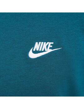Sudadera Hombre Nike Club Crw Verde