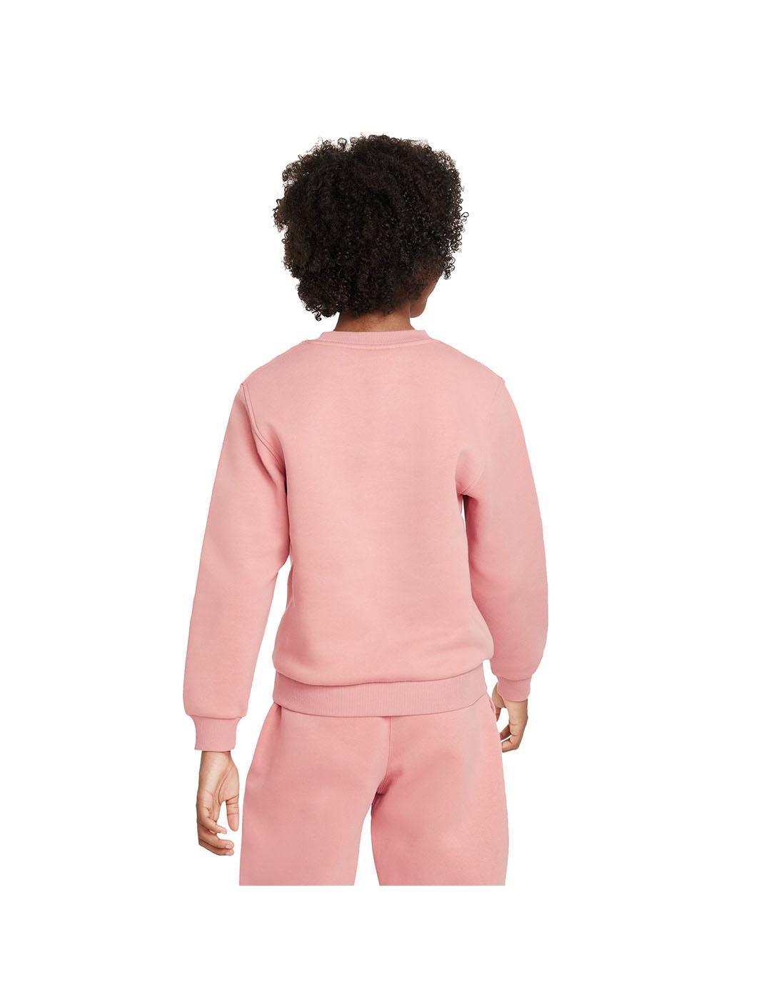 Sudadera Niñ@ Nike Nsw Club  Rosa