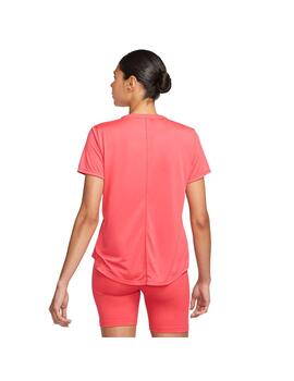 Camiseta Mujer Nike One Df Roja