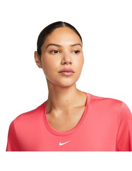Camiseta Mujer Nike One Df Roja