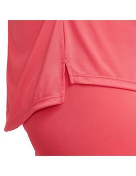 Camiseta Mujer Nike One Df Roja
