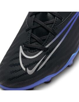 Bota Fútbol Junior Nike Phantom Club Negra Azul