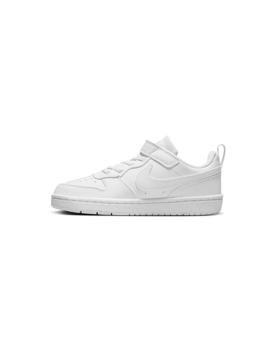Zapatilla Niñ@ Nike Courth Borough Low Recraft Blanca