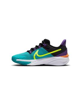 Zapatilla Niño/a Nike Star Runner Verde Lila