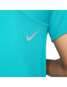 Camiseta Mujer Nike Fast Df Azul