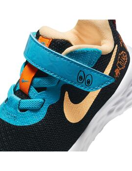 Zapatilla Baby Nike Revolution 6 Negra