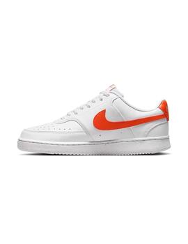 Zapatilla Hombre Nike Court Vison Blanca Roja