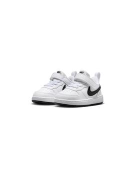 Zapatilla Baby Nike Court Borough Recraft B/N