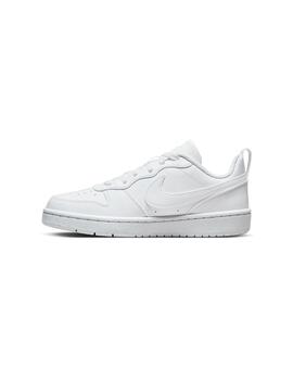 Zapatilla Niñ@ Nike Court Borough Recraft Blanca