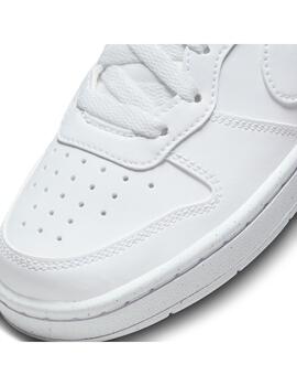 Zapatilla Niñ@ Nike Court Borough Recraft Blanca