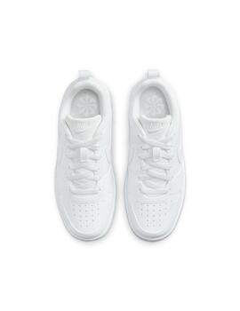 Zapatilla Niñ@ Nike Court Borough Recraft Blanca
