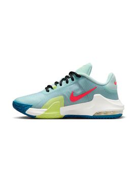 Zapatilla Hombre Nike Air Max Impact 4 Verde Azul Rojo