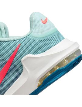 Zapatilla Hombre Nike Air Max Impact 4 Verde Azul Rojo