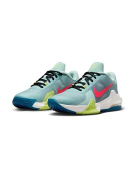 Zapatilla Hombre Nike Air Max Impact 4 Verde Azul Rojo