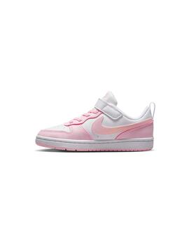 Zapatilla Niña Nike Court Borough Low Recraft Rosa
