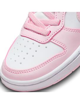 Zapatilla Niña Nike Court Borough Low Recraft Rosa