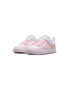 Zapatilla Niña Nike Court Borough Low Recraft Rosa