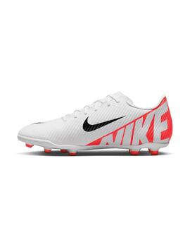 Bota Fútbol HOmbre Nike Vapor 15 Club FG/MG Blanca