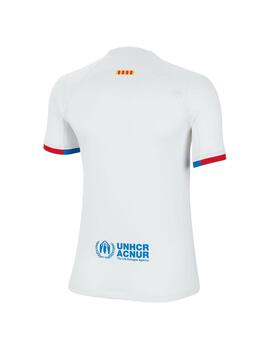 Camiseta Niñ@ Nike Segunda FCB Blanca