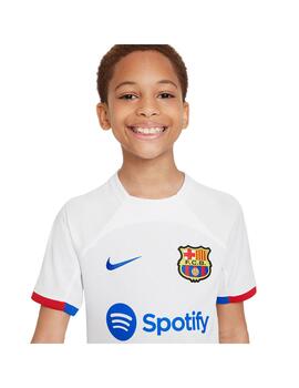 Camiseta Niñ@ Nike Segunda FCB Blanca