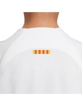 Camiseta Niñ@ Nike Segunda FCB Blanca