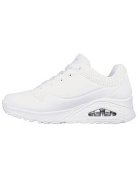 Zapatilla Mujer Skechers Uno Blanco