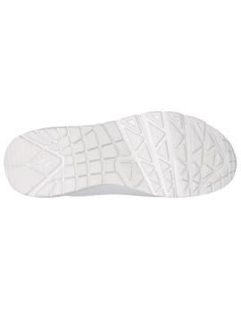 Zapatilla Mujer Skechers Uno Blanco