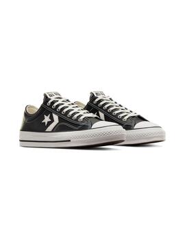 Zapatilla Converse Hombre Star player Piel negro