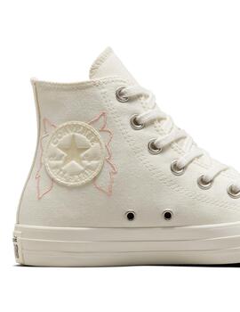 Zapatilla Mujer Converse All Star Enchanted Beige